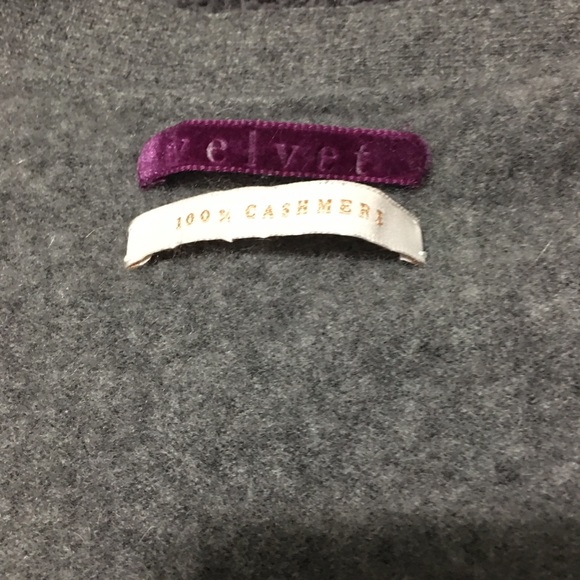 VELVET 💯%CASHMERE LONG CARDIGAN - Picture 5 of 6